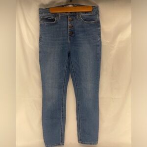 Lauren Conrad * High Rise Skinny Ankle button Fly Women’s Size: 10
